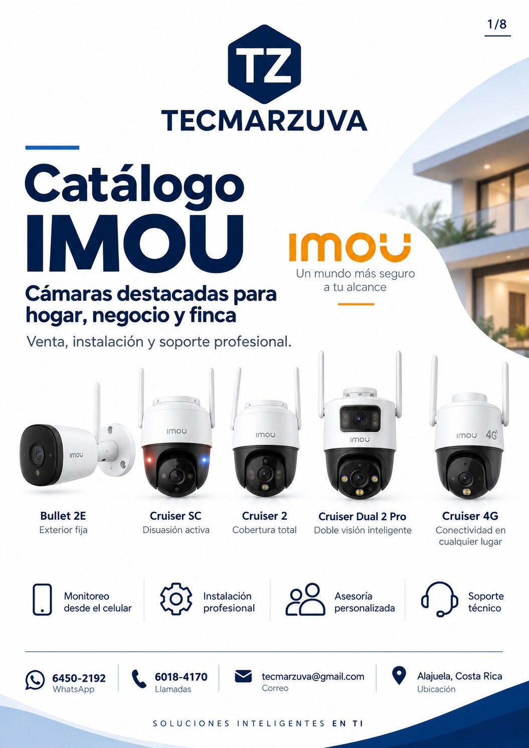 Portada del catálogo de cámaras IMOU